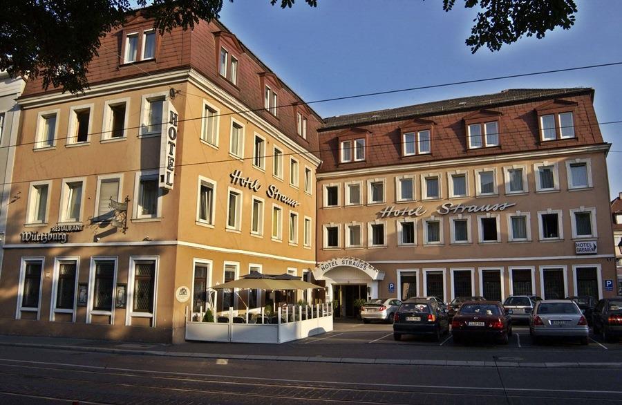 City Partner Hotel Strauss Wurzburg Bagian luar foto
