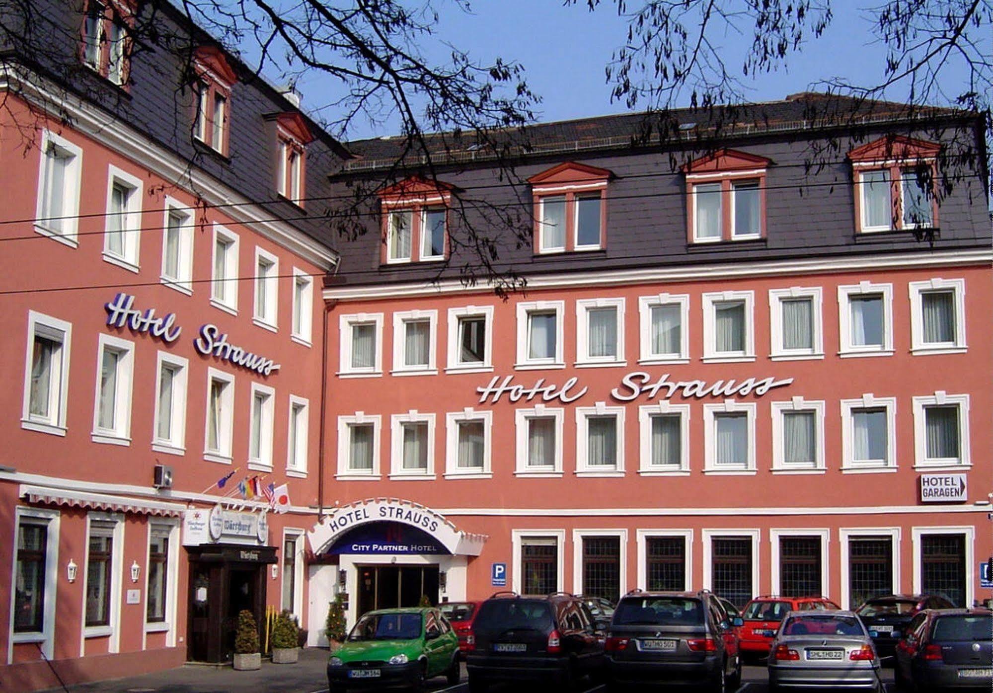 City Partner Hotel Strauss Wurzburg Bagian luar foto